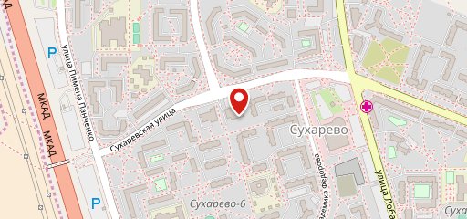 Сеть вкусного кофе на карте