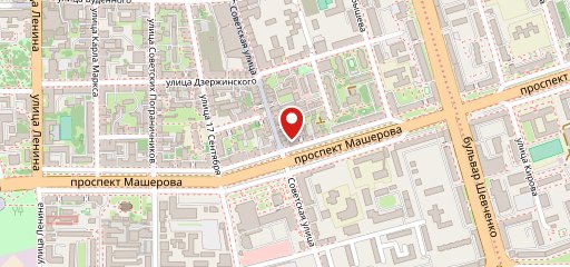 Сеть заведений Caffe Venezia на карте