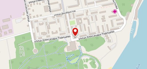 Север на карте