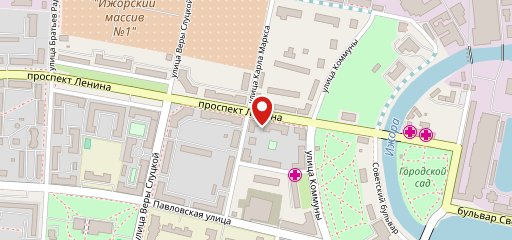 Север-Метрополь на карте