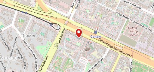 Север-Метрополь на карте