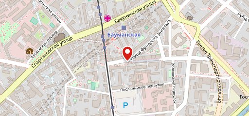 Север-Метрополь на карте