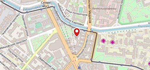 Север - Метрополь на карте