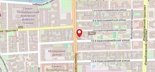 Север-Метрополь на карте
