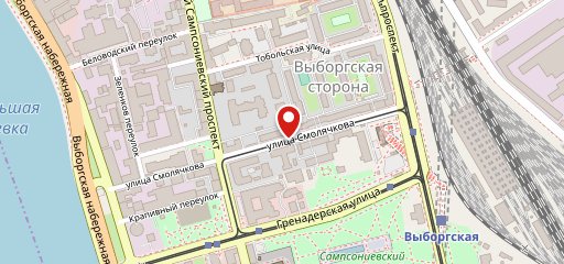Север-Метрополь на карте