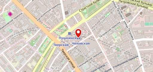Север на карте
