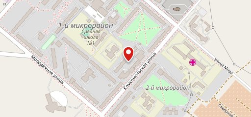 Север на карте