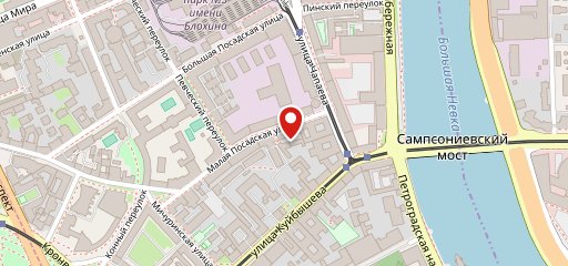 Север на карте