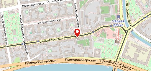 Север на карте