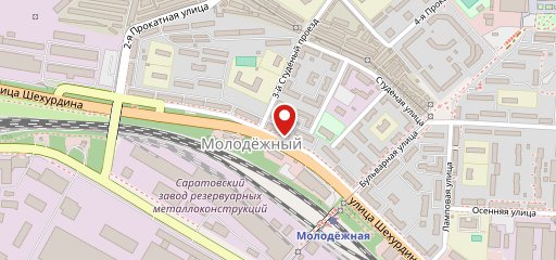 Север на карте