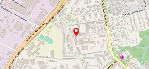 Северная на карте