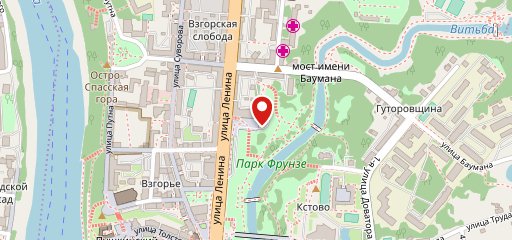 Северная столица на карте