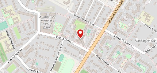 Северное сияние на карте