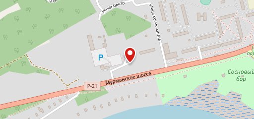Северный тракт на карте