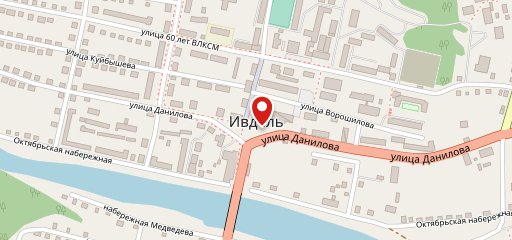 Северный Урал на карте