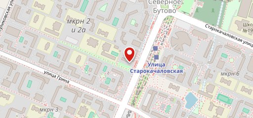 Северо на карте