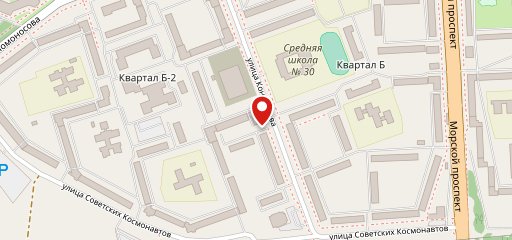 Северодвинский на карте
