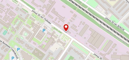 Столовая на карте