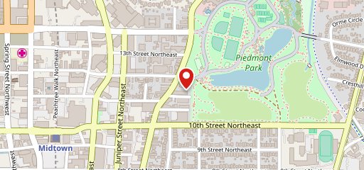 Shake Shack Piedmont Park на карте