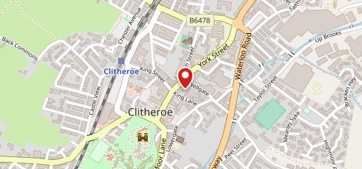 The Ale House Clitheroe на карте