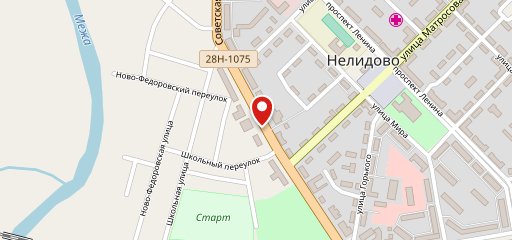 Шахтёр на карте