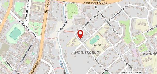 Шале на карте