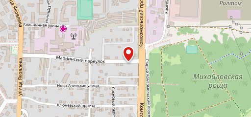 Шале на карте
