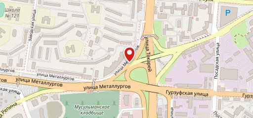 Шанежная на карте