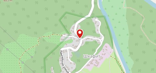 Шапсугский дворик на карте