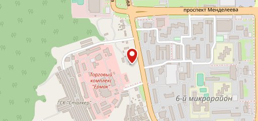 Кафе столовая на карте