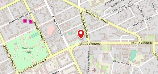 Шарлотт кафе на карте
