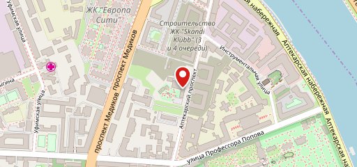 Шаровня на Аптекарском на карте