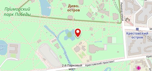 Шашлычка у Крестовского Пруда на карте