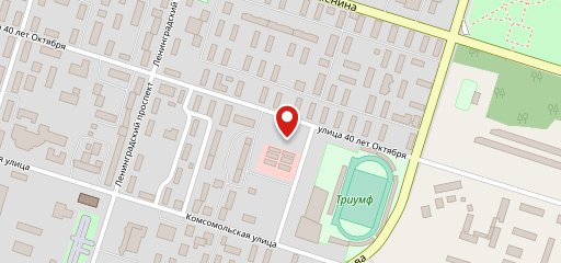 Шашлычная «Атлет» на карте