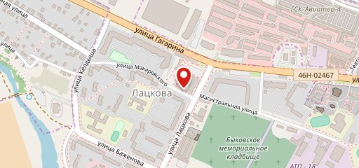 Шашлычная Кафе-бар на Лацкова на карте