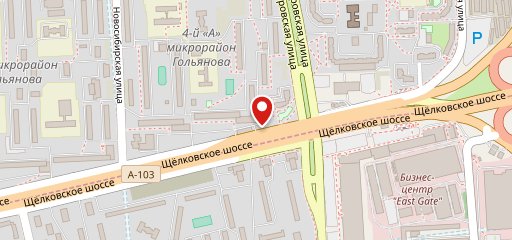 Шашлычная на карте
