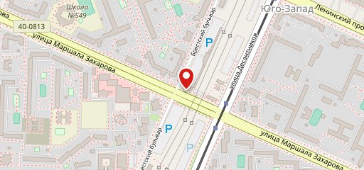 Кофейня на Брестском на карте