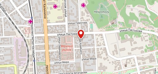 Шашлычная на Крайнего на карте