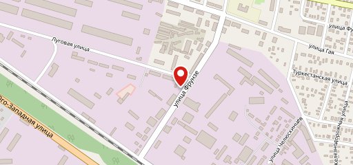 Шашлычная на Луговой на карте