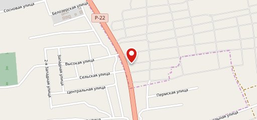 Шашлычная на Новострое на карте