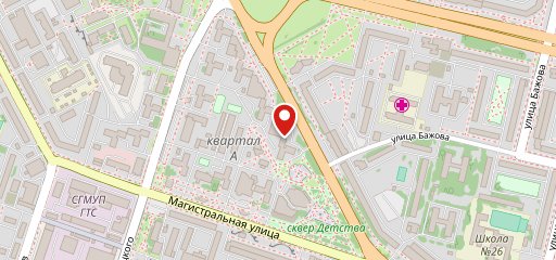 Шашлычная плюс "+" на карте
