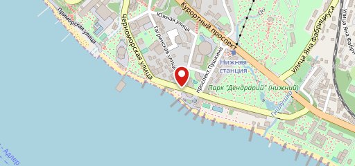 Столовая на карте