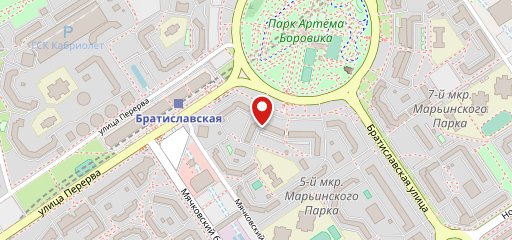 Шашлычный дворик на карте