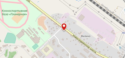 Шашлычный двор на Планерной на карте