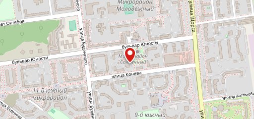 Кинза на карте