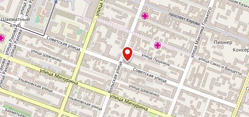 Фастфуд на карте