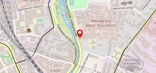 Шашлык на набереге на карте