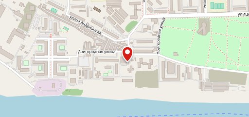 Шашлык на Пригородной на карте