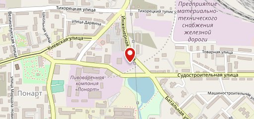 Шашлык на районе на карте