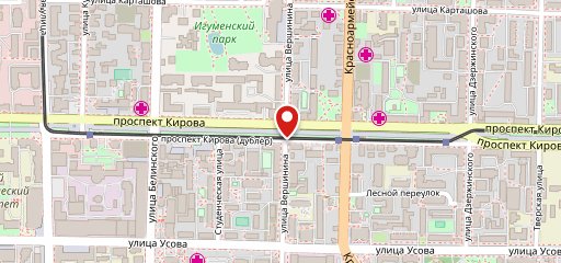 Шашлычная на карте